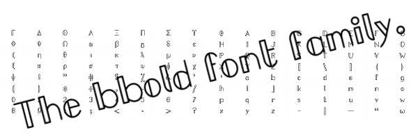 Math Symbols | Blackboard Bold | OMC Math Blog